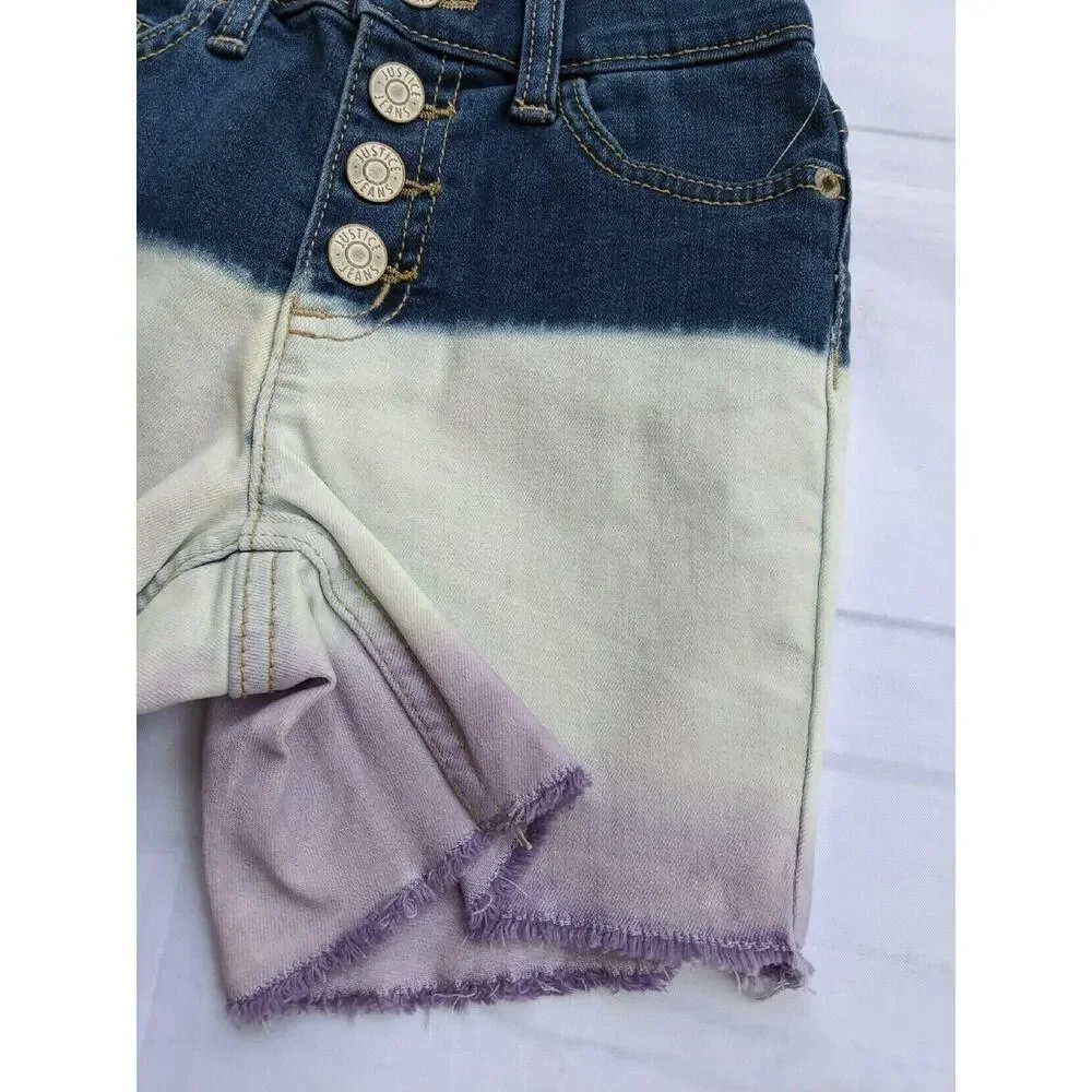 Justice Colored Denim Short